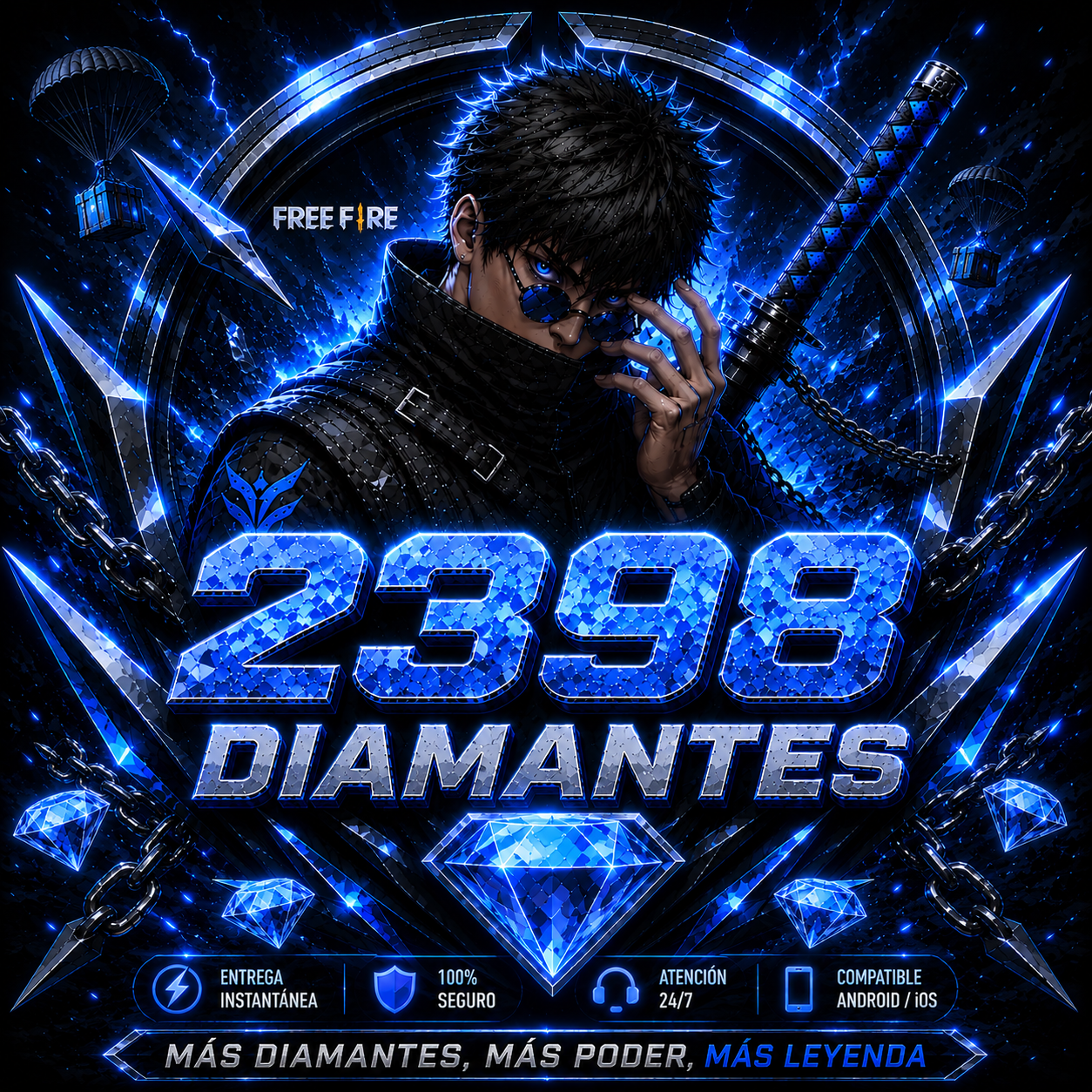 💎 2398 DIAMANTES