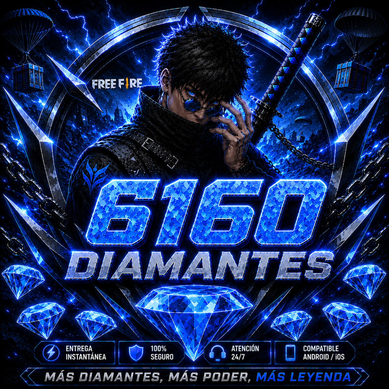 💎 6160 DIAMANTES
