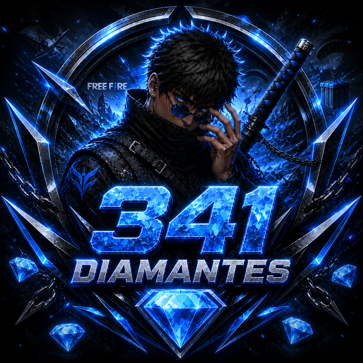 💎 341 DIAMANTES